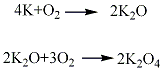 过氧化钾 超氧化钾 英文名称:potassium superoxide 分子式:ko2 分子