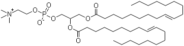 二油酰基卵磷脂; 1,2-二油酰-sn-甘油-3-磷酰胆碱;die