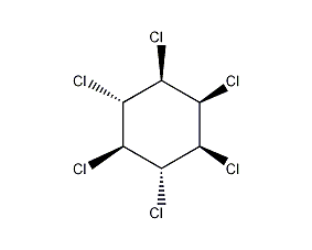 δ-六六六                          分子结构式