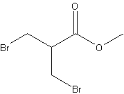 3-溴-2(溴甲基)丙酸甲酯;methyl 3-bromo-2(bromomethyl)propionate