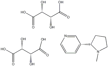 l-二酒石酸尼古丁;nicotine bi-l-tartrate(cas 2624-48-8)