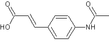 4-乙酰胺基 肉桂酸 4-acetamidocinnamic acid (cas no.:7152-04-7)