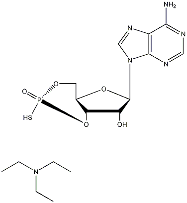 腺苷-3",5"-环状硫代磷酸三乙基铵盐,rp-异构体; 3",5